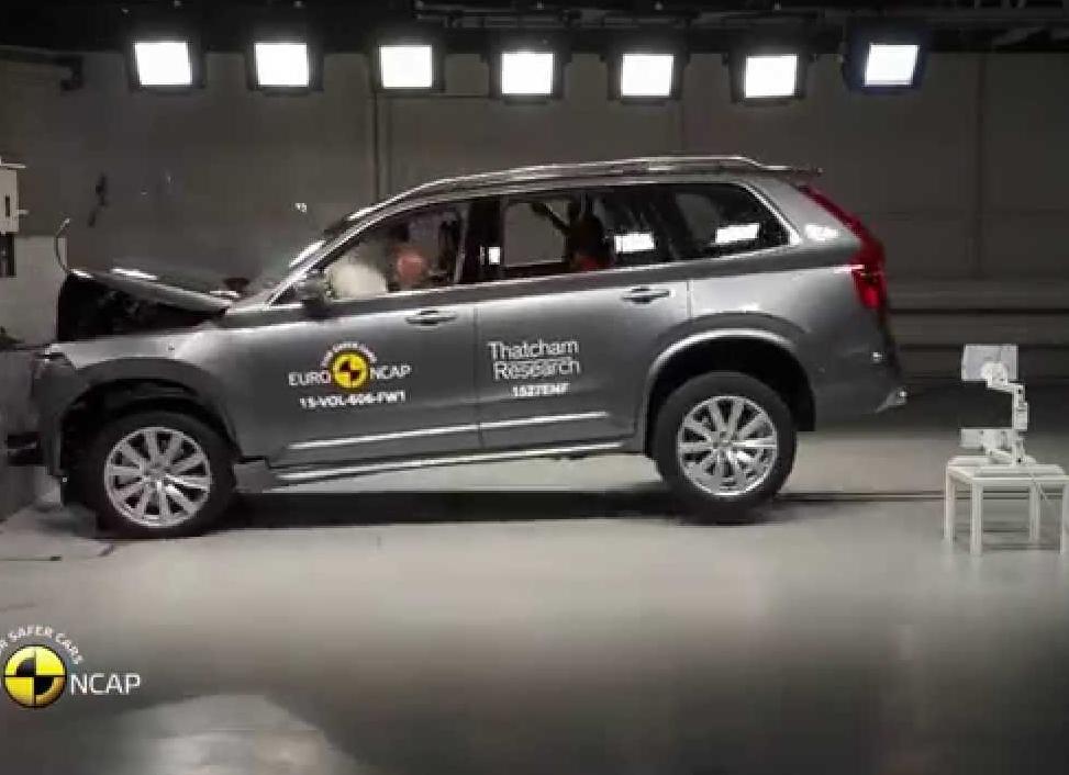 Краш тест volvo xc90