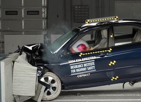 Краш тест kia spectra Краш тест kia spectra