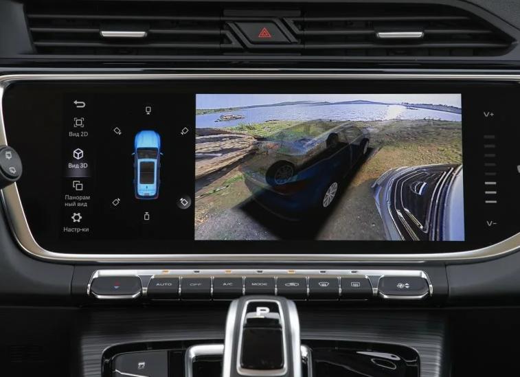 Приборы и органы управления, устройство приборной панели Geely Atlas Pro (Джили Атлас)