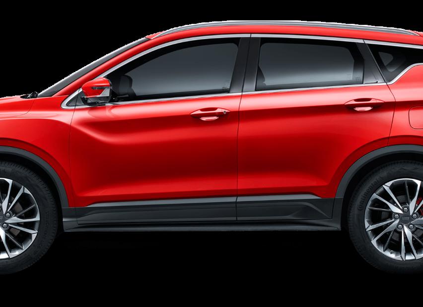 Особенности и инструкция открывания багажного отсека внутри Geely Coolray