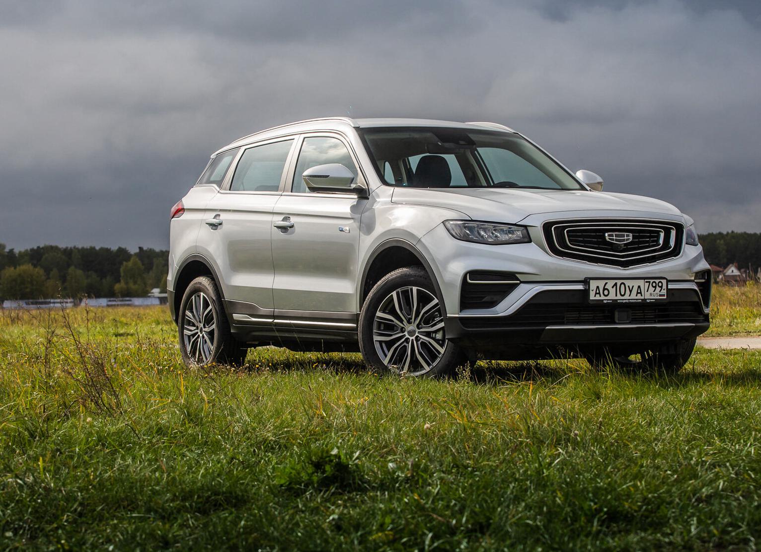 Приборная панель Geely Atlas: детальный разбор