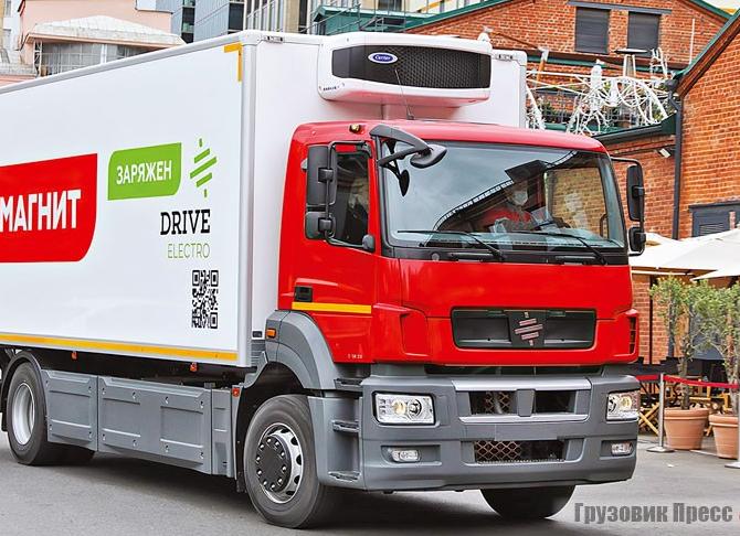 Электрогрузовики DE-truck - технические характеристики и габариты