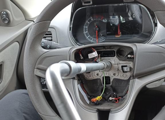 Снятие рулевого механизма Chevrolet Cobalt Ravon