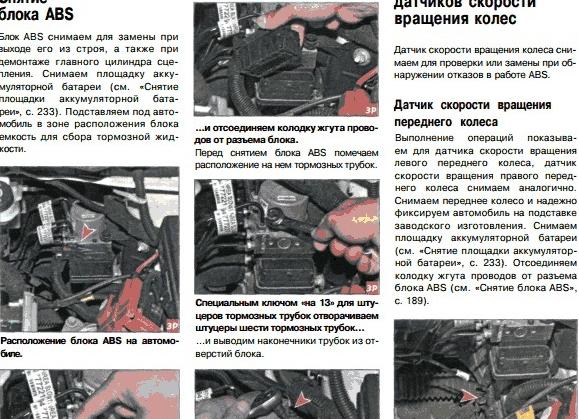 Потенциальные причины неисправностей ABS-системы на автомобиле