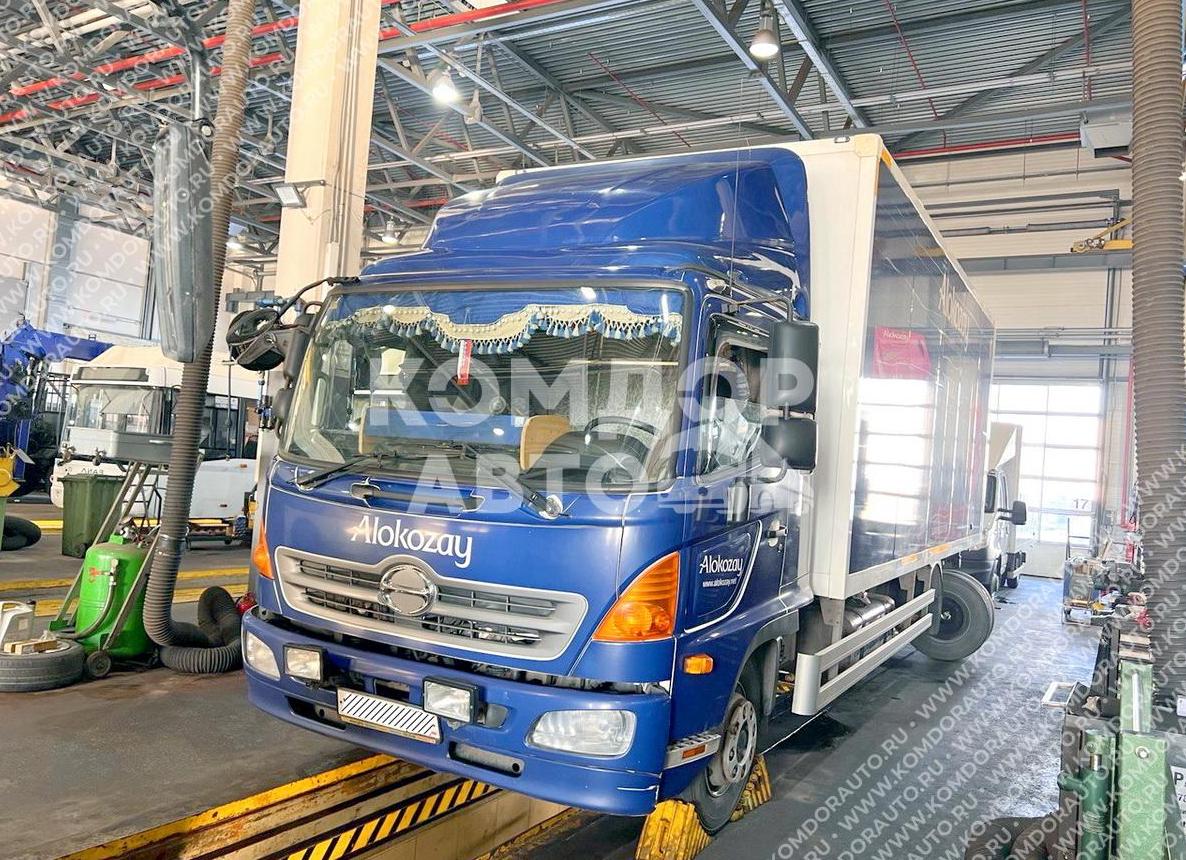 Как проводится осмотр и анализ работы двигателя Hino?