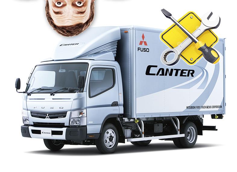 Проверка уровня и замена масла двигателя Fuso Canter (Фусо Кантер)