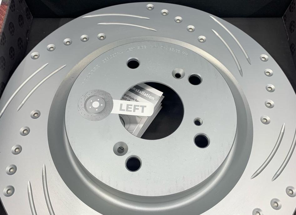 Процесс установки передних тормозных дисков на Haval f7/f7x